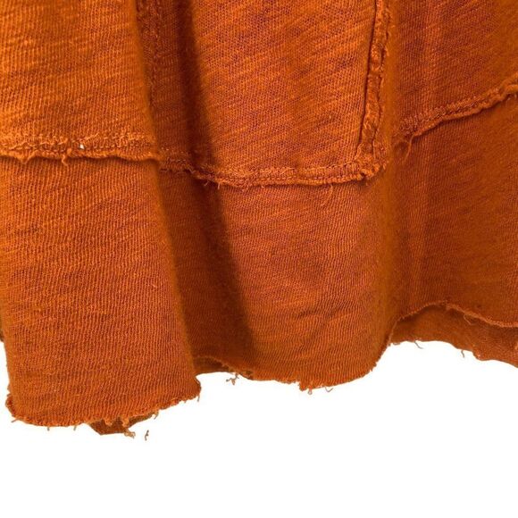 Free People We The Free Star Tee Shirt Orange XS NWT - Picture 12 of 12